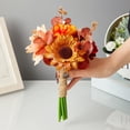 thumbnail image 1 of Floral Bridesmaid Bouquets, Small Wedding Flower Holders, Cute Sister Gift, Simple Design, For Bridal Party, Handheld Accessories, Fresh Look, Spring Occasion, Artificial Petals, Gift Set Yhsdtq, 1 of 6