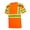Orange, variant on ProtectX High Vis Shirts, Class 2 Safety Shirts with Reflective Strips, Quick Dry Breathable High Visibility Construction Shirts, Short Sleeve Reflective Shirt for Men & Women, Green XXL 3PCS