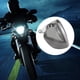 thumbnail image 3 of Visera protectora Bubble 3 Snap para cascos de motocicleta abiertos Visera para casco Protector facial Gris oscuro, 3 of 9