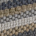 thumbnail image 4 of Park Designs Hartwick Chindi Table Runner - 54''L - Gray, 4 of 4