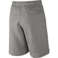 thumbnail image 2 of Nike Men's Athletic Wear Graphic Swoosh Standard Fit Club Fleece Shorts Grey S, 2 of 4