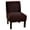 Coffee, variant on Topchances Armless Accent Chair Covers Water-Repellent Knitted Stretch Slipper Chair Couch Slipcovers Removable Washable Furniture Protector Covers for Living Room Home Hotel