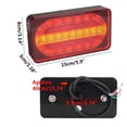 thumbnail image 6 of 2pcs 12V Car Truck Tail Light Taillight Rear Brake Light Signal Lamp Indicator for Camper Trailer Lorry Bus Caravans, 6 of 6