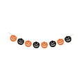 thumbnail image 2 of Long Halloween Party Flag Banner - Non-Woven Fabric Decor for Mall Windows Walls Doors Holiday Background​(Orange), 2 of 6