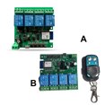thumbnail image 4 of crativent eweLink Smart WiFi Switch Module Receiver 4CH 5V 7V -32V 85V 220V 250V Home Automation WiFi 10A Timer Relay For Switch+remote control, 4 of 6