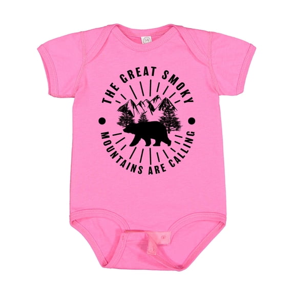 Inktastic The Great Smoky Mountains Are Calling Boys or Girls Baby Bodysuit