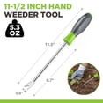 thumbnail image 2 of Deshierbador de jardín WORKPRO de 29 cm de acero inoxidable con mango suave, 2 of 8