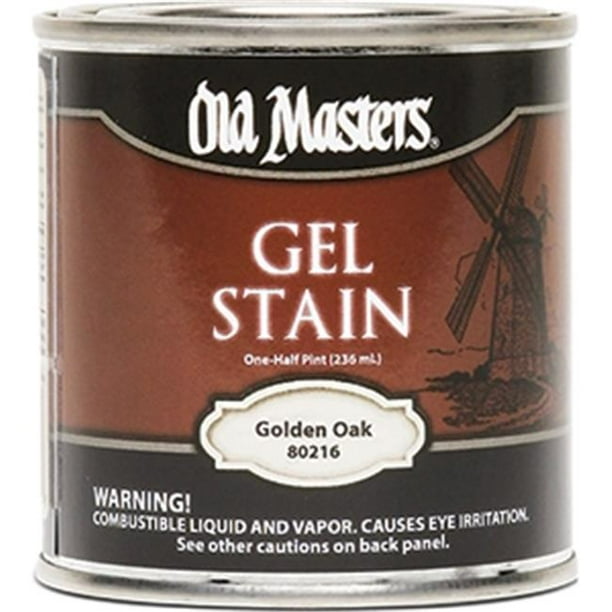 Old Masters 80216 0.5 Pint. Golden Oak Gel Stain