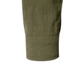 thumbnail image 7 of Linen Blend Shirts for Men Long Sleeve Vintage Ethnic Style Print Shirt Button up Pullover Tops Stand Collar Blouses (S, Army Green), 7 of 7