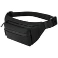 thumbnail image 2 of Men Waist Bag Portable Large Capacity Theft Proof Fanny Pack Crossbody Backpack, 2 of 10