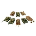 thumbnail image 4 of KLKCMS 8 Pieces 1:72 Scale DIY Tank Model Assemble Model Building Toys Puzzle Games for A, 4 of 9