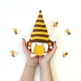 thumbnail image 6 of Sunflower Gnomes Plush Bumble Bee Decoration Christmas Gnome Gift Handmade Scandinavian Tomte Stuffed Farmhouse Decor for Home Kitchen Tiered Tray, 6 of 7
