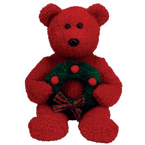 TY Beanie Buddy - 2006 HOLIDAY TEDDY (14 inch) - Walmart.com - Walmart.com