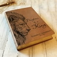 thumbnail image 6 of Personalized NASB 1995 Bible, Daughter of a King Lion Design, Custom Name Engraved, 6 of 8
