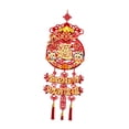thumbnail image 4 of balikha Chinese New Year Pendant Festival Pendant Decoration Photo Props Decorative Hanging Pendant Blessing Pendant for Party Office 32cmx108cm, 4 of 9