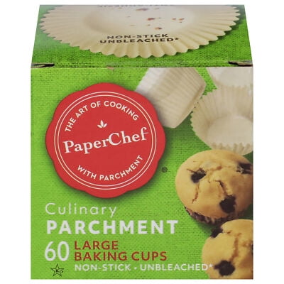 (Pack Of 12) Paper Chef Parchment Cup Large 60 Pieces