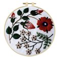 thumbnail image 1 of Amdohai Embroidery Kit for Beginners Cross Stitch Kits Include European Embroidery Special Clothe with Floral, 1 of 8