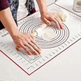 thumbnail image 4 of Oversize 80/70/60cm Silicone Baking Mat Pastry Rolling Kneading Pad Kitchen Crepes Pizza Dough Non-stick Pan Pastry Mat, 4 of 5