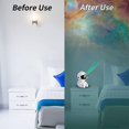 thumbnail image 3 of Proyector de estrellas de galaxia, luz LED de noche, lámpara de astronauta de cielo estrellado para decoración de dormitorio, decoración del hogar, regalos para niños, 3 of 5