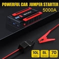 thumbnail image 2 of Arrancador de batería Scatach 5000A 12V portátil con pantalla LED, 2 of 7