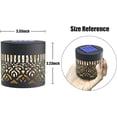 thumbnail image 2 of Decorative Solar Mandala Lights, Solar-Powered Outdoor Wall Lamp Waterproof Mandala Pattern Motion-Sensor Garden Light for Garden Post Patio Backyard Yard Decor (B,6pcs), 2 of 7