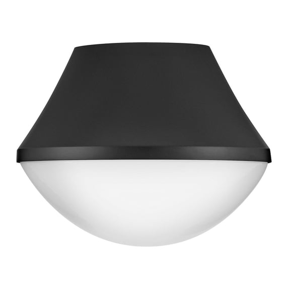 83411BK Lark Haddie - 8W 1 LED Medium Flush Mount-8.5 Inches Tall and 11 Inches Wide-Black Finish