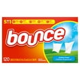 thumbnail image 1 of Bounce Fabric Softener Sheets, Outdoor Fresh Scent 120CT, 1 of 8
