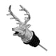 thumbnail image 1 of Aireador vertedor de botellas con boquilla para verter alcohol, de acero inoxidable, con forma de cabeza de ciervo., 1 of 5