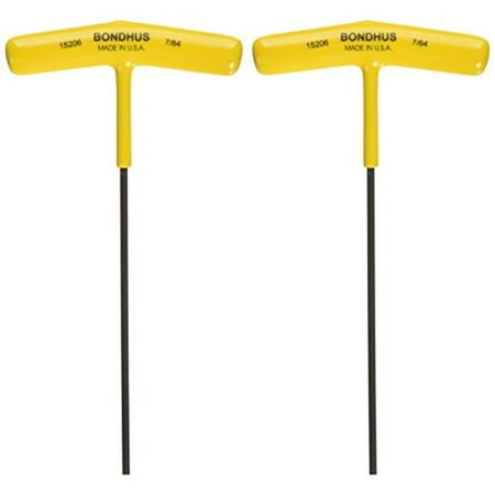 UPC: 0037231152062 | Bondhus 15206 7/64  Hex Tip T-Handle w/ProGuard Finish