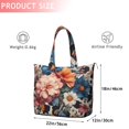 thumbnail image 4 of Pioneer Flower Floral Print Pattern Travel Tote Bags for Women Carry On,Large Weekender Bags for Women Travel,Multi Functional Duffle Bag for Work,Shopping,Sports, 4 of 5