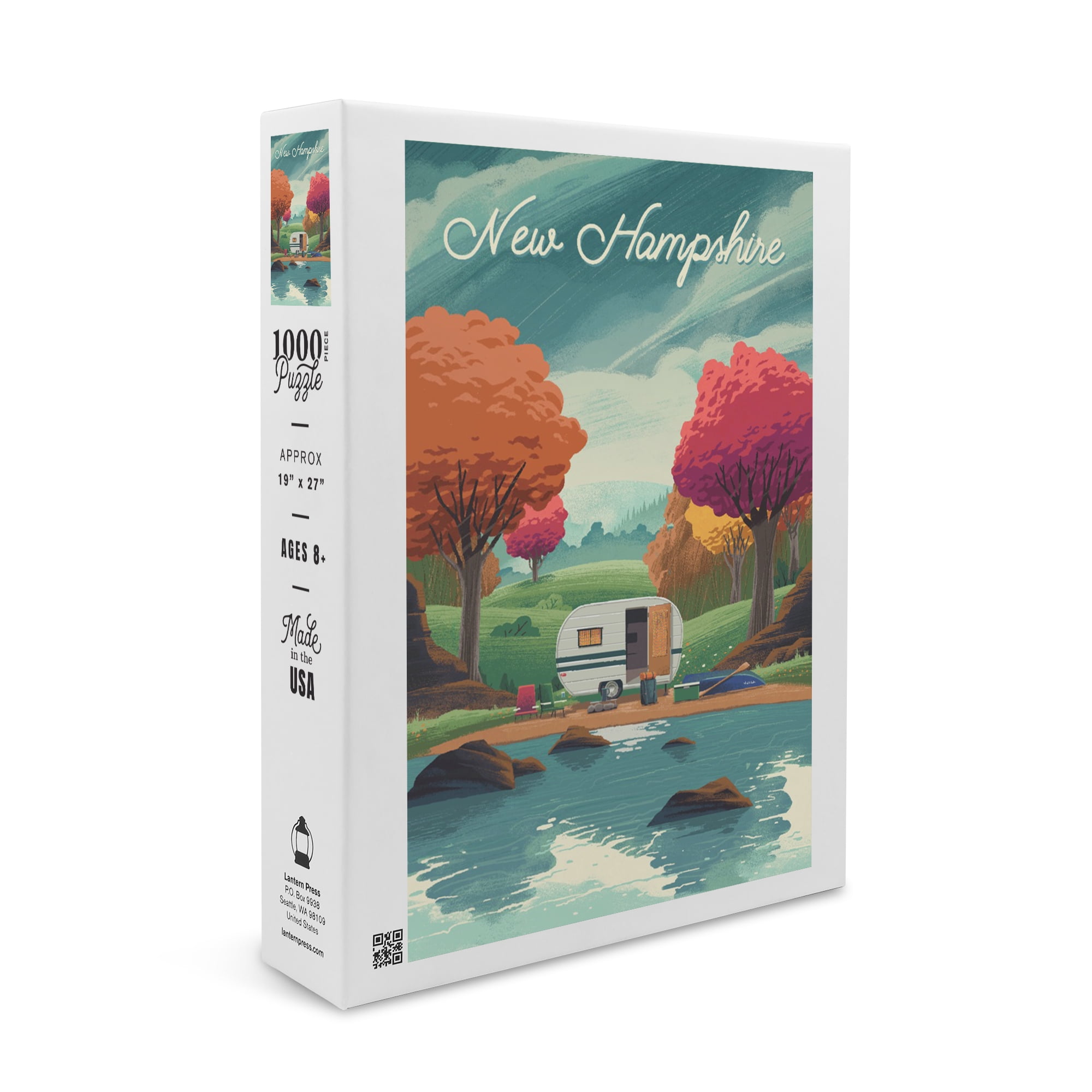 New Hampshire, Outdoor Activity, At Home Anywhere, Camper in Fall