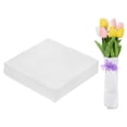 thumbnail image 1 of Uxcell 30-Pack Flower Water Absorbent Cotton, 9.8x9.8 Inch/ 25x25cm Fresh Flower Water Retainer Cotton[White], 1 of 1