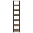thumbnail image 4 of Spaco 6-Tier Corner Shelf, Narrow Etagere Bookshelf Storage Rack, Bookshelf for Indoor, Light Grey, 4 of 4