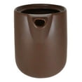 thumbnail image 4 of Brown Porcelain Coffee Maker Carafe Pot With Pour Over Dripper Filter Cup Set, 4 of 10