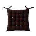 thumbnail image 2 of Cojín para silla, sólido, supersuave y transpirable. 1 cojín para un asiento cómodo. Fácil de transportar. Ideal para cocina, comedor, sala de estar o dormitorio. Aestivo | Marrón | AESTIVO, 2 of 8