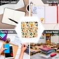 thumbnail image 6 of FORMRS 1-Subject Spiral Notebook 8" x 5" College Ruled 60 Refillable Sheet A5 Hard Cover, 2 Pack, Beige Retro Leaves, 6 of 7