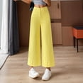 thumbnail image 2 of Women's Casual Straight Leg Pants Comfortable Everyday Wear Versatile Stretch Trousers Soft Breathable Fabric For All Seasons, 2 of 5