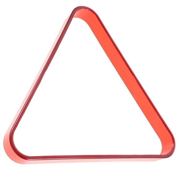 SWETRACE Compact Red Billiard Triangle Rack Plastic for Pool Table Organization