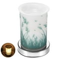 thumbnail image 4 of Aromatherapy Machine Air Purifying Wax-melt Warmer Quick Heating Electric Aroma Lamp with Exquisite Pattern for Spa Yoga Gym Office Home Decor, 4 of 9