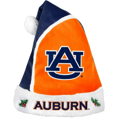 Forever Collectibles NCAA 2015 Santa Hat, Auburn University Tigers