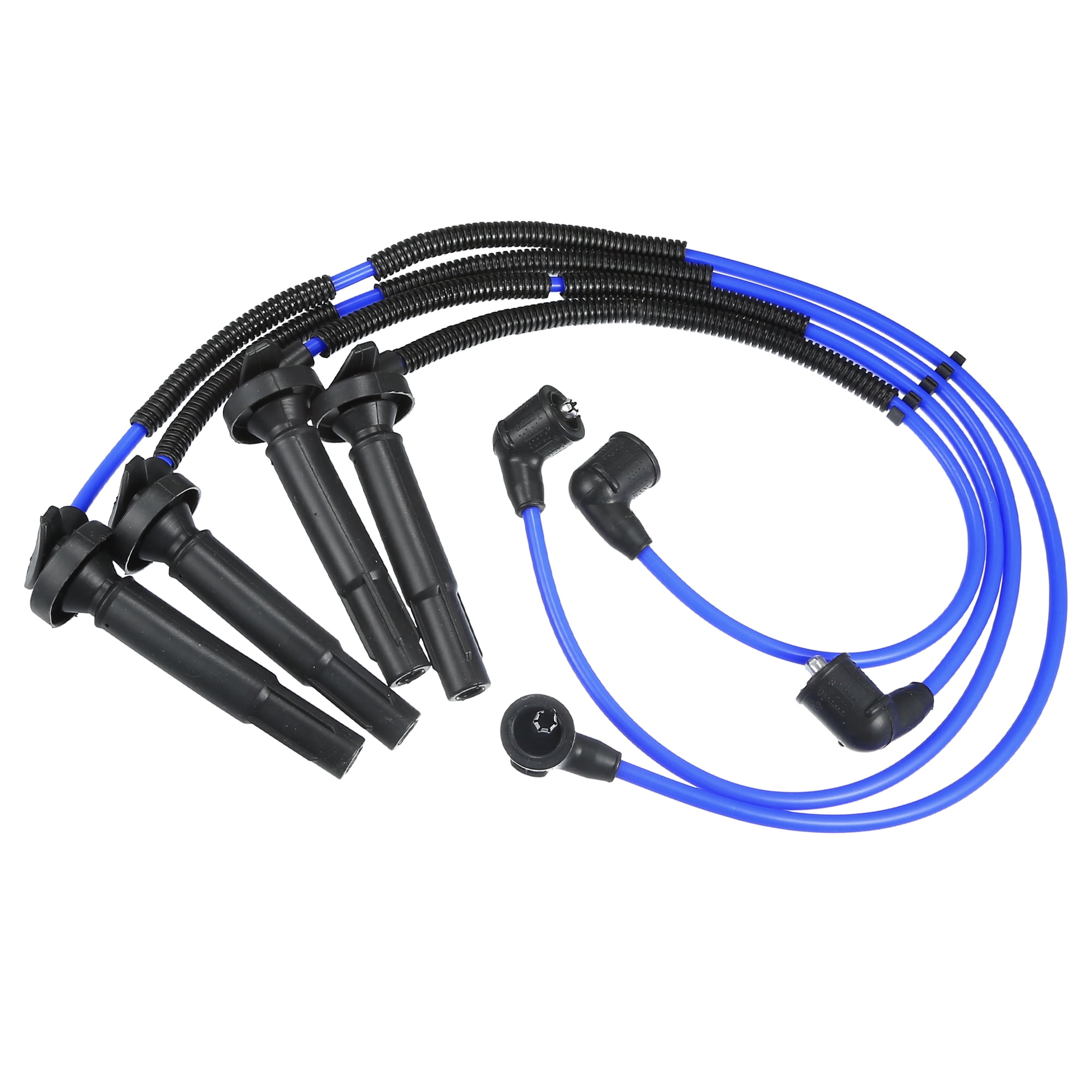 s. 様 Spark Plug Coil Wires Ignition Coil Cable Fit for Nissan