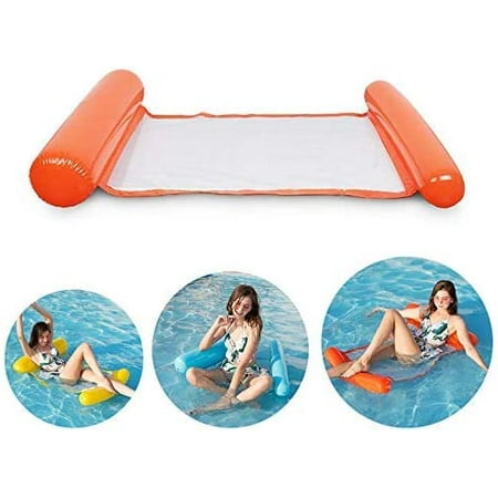 AIDUCHO Lit De Natation Gonflable, Hamac Gonflable 4 En 1, Avec Étui De