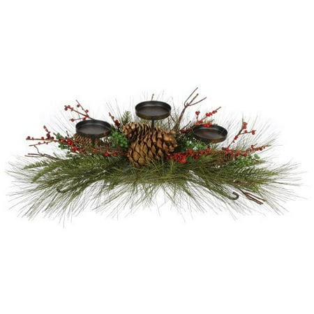 24 Inch Jack Pine 3 Inch Candle Candelabra