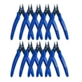 thumbnail image 1 of Flush Cutters KAIHAOWIN 170 - Cortadores de alambre (paquete de 10 unidades), color azul, 1 of 6