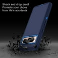 thumbnail image 5 of Designed for Google Pixel 8 Pro Heavy Duty Triple Layer Shockproof Case, Blue, 5 of 7