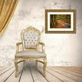 thumbnail image 3 of Galloimages Online 24x17 Gold Ornate Wood Framed with Double Matting Museum Art Print Titled - Path In Greenbrier Watercolor, 3 of 4