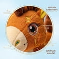 thumbnail image 3 of Tribal Horse Plush Stuffed Horse Plush Toy Tribal Plush Cute Plushie Stuffed Animal 14 Inch Tribal Style Horse Plush Toy with Soft Stuffed Horse Doll for Adventure Themed Gifts (Brown), 3 of 7