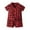 Red, variant on LNMQLPDBS Toddler Sets for Boys Girls Plaid Button Down Lapel Short Sleeve Shirts and Shorts 2pcs Outfits Casual Trendy Summer Sets Unisex Baby Short Sets for School Party Beach Play