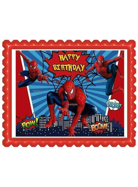 Spiderman Decorative Baking in Spiderman Party Supplies - Walmart.com