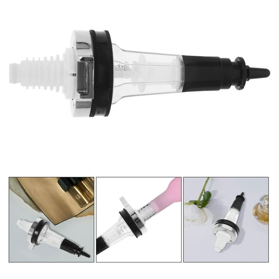 WORGEOUS Black Plastic Perfume Dispenser Pump for Display Enhancing Any Size Container